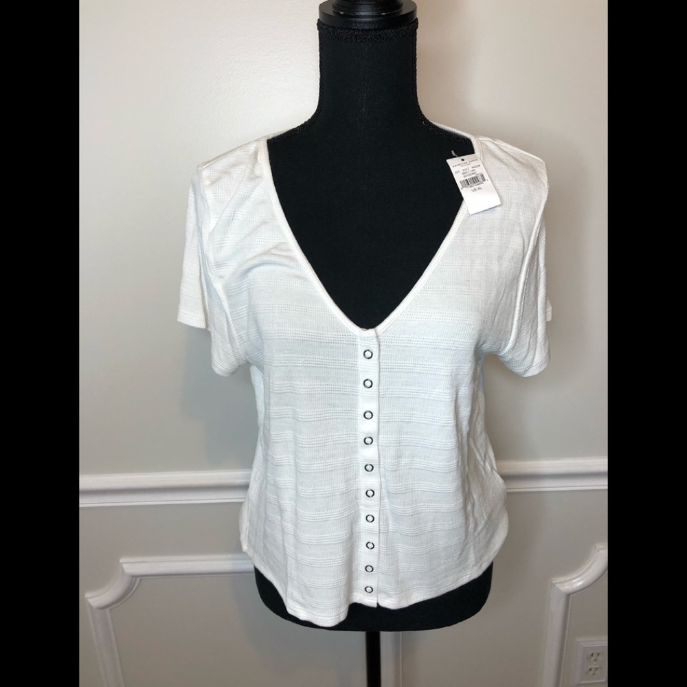American Eagle short sleeve crop top